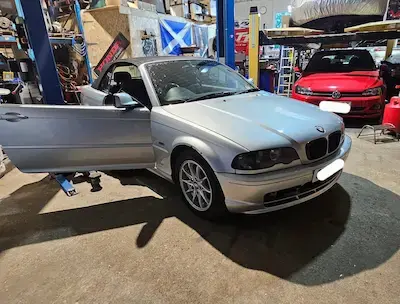 BMW 3 Series E46 fan motor repair
